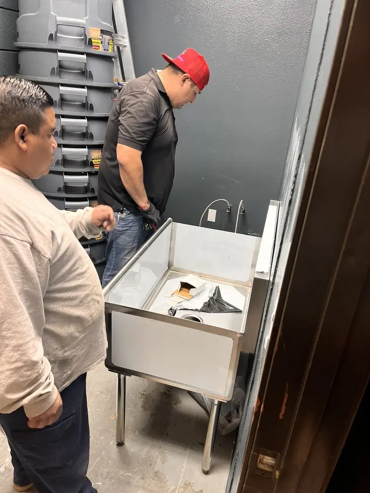 Commercial plumbing and sink installation in Deerpark